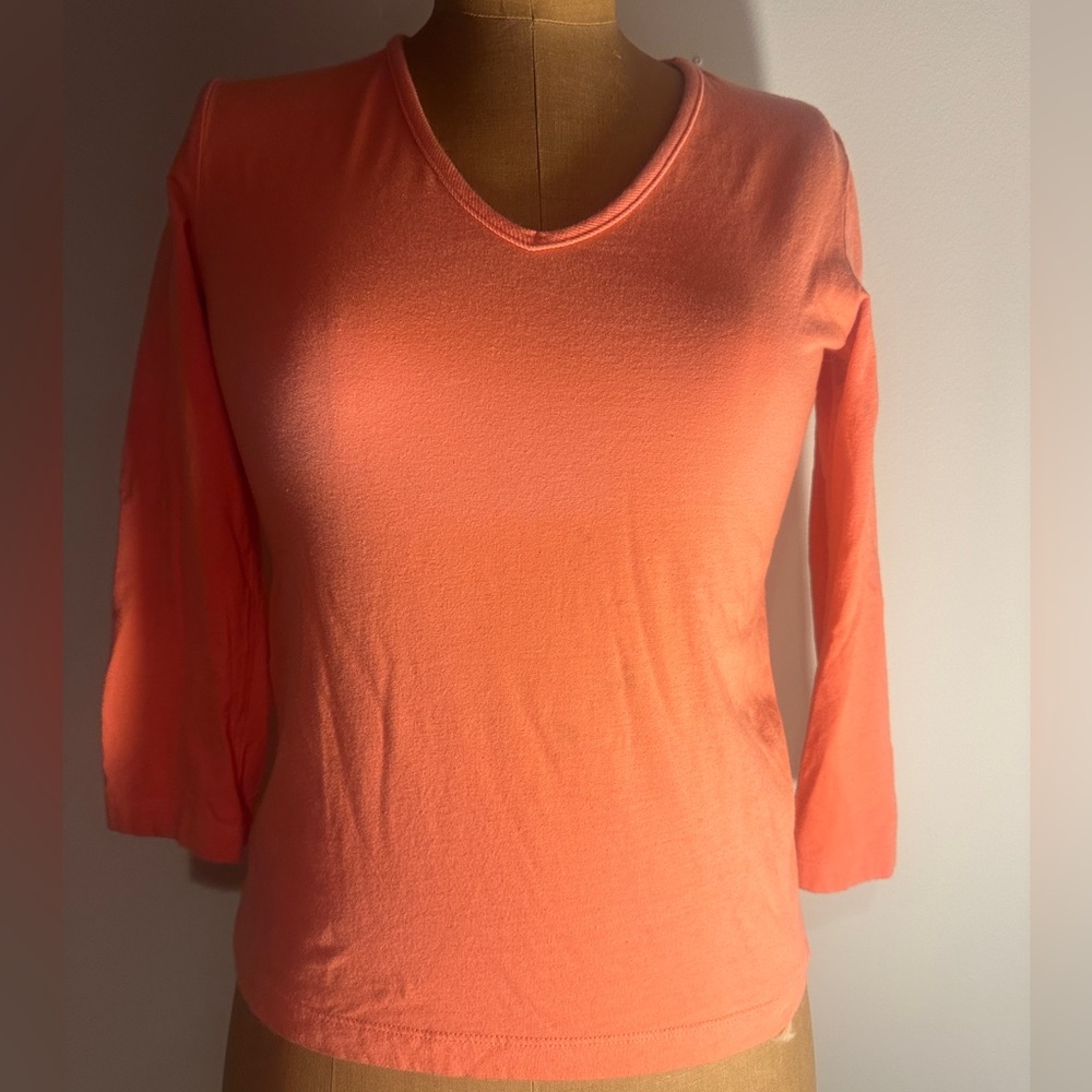 Vintage Diesel Beach 3/4 Sleeves Top Design On The Back Size Small Slight stains